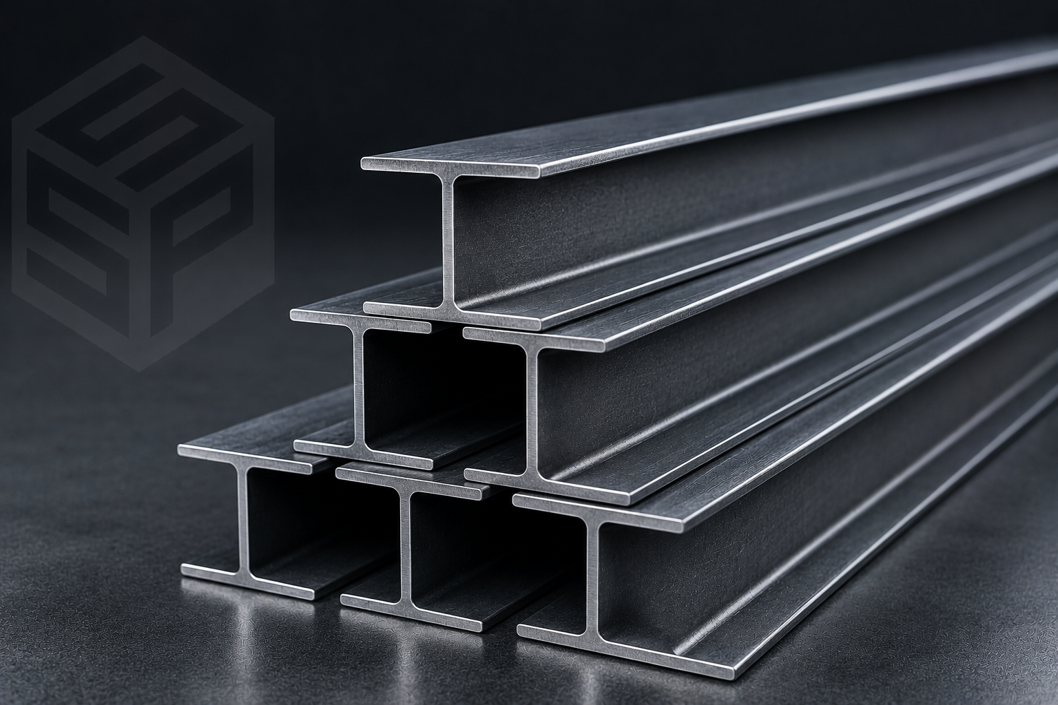 Structural steel beams
