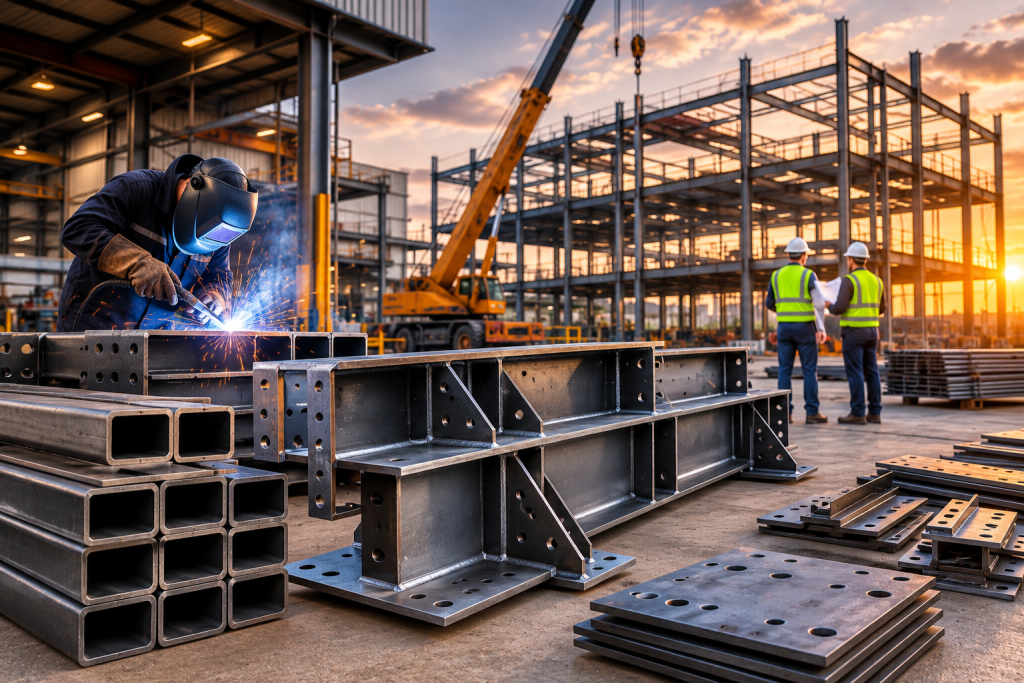 How Steel Fabrication Can Save Time and Money on Construction Projects