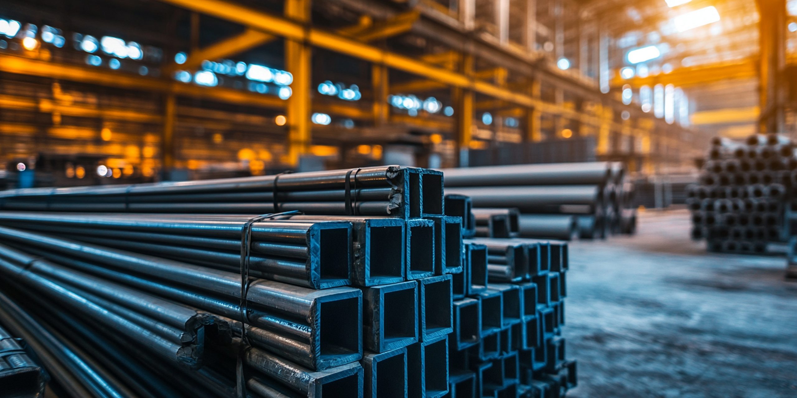 Stacked steel products