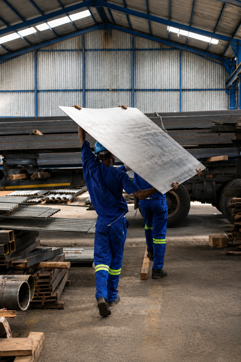 Galvanised steel products