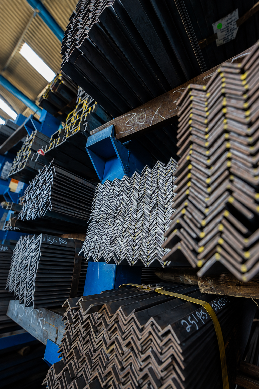 Cylindrical steel pipes